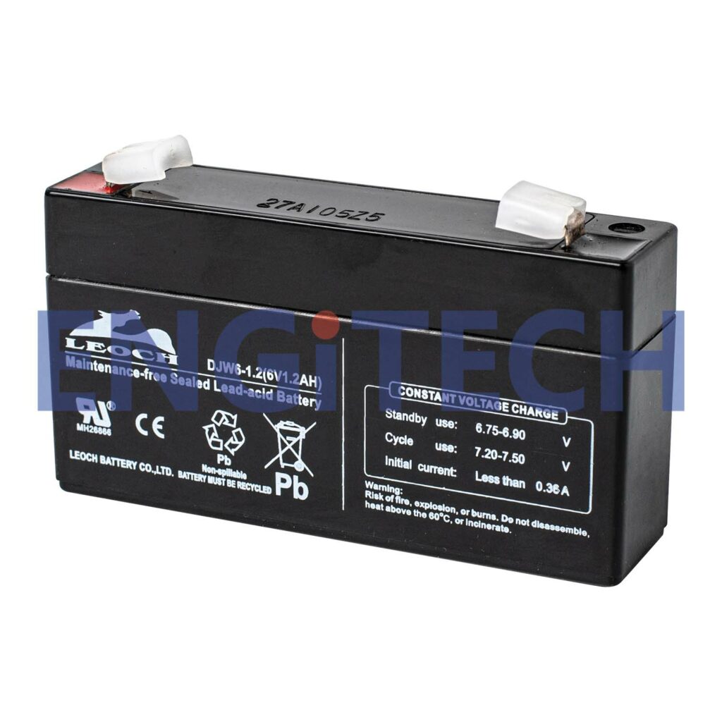 Leoch DJW6-1.2 VRLA Battery