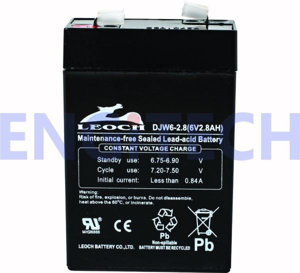 Leoch DJW6-2.8 VRLA Battery