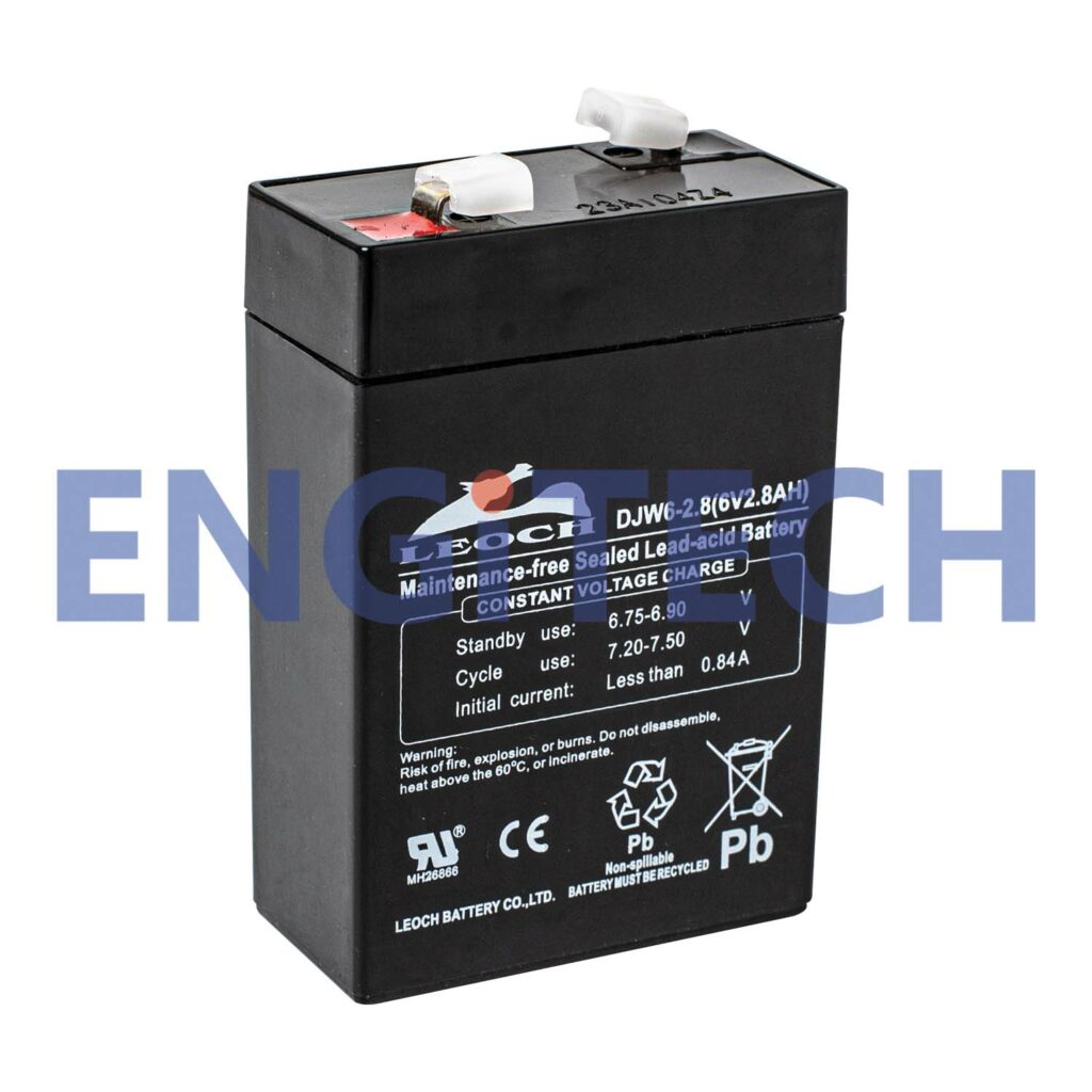 Leoch DJW6-2.8 VRLA Battery