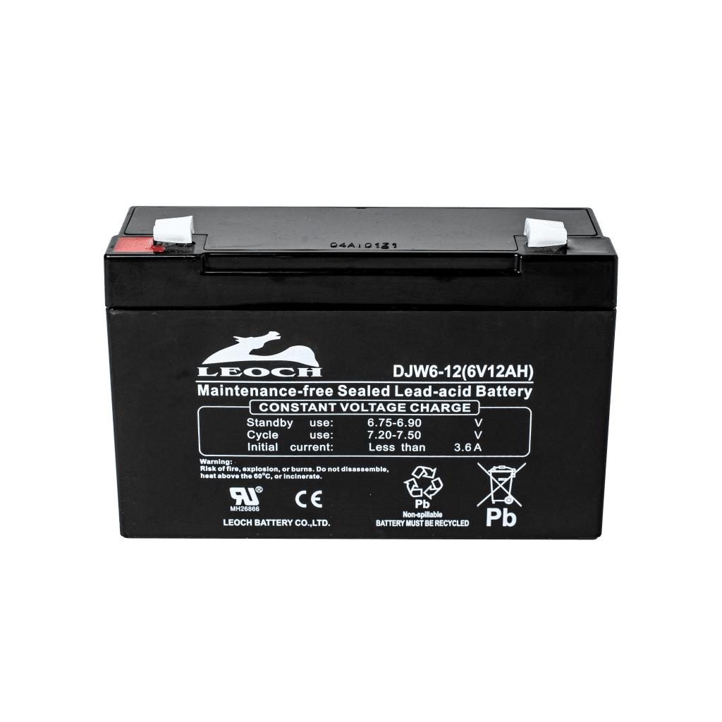 Leoch VRLA Battery ลีออช แบตเตอรี่ แบตแห้ง DJW6-12