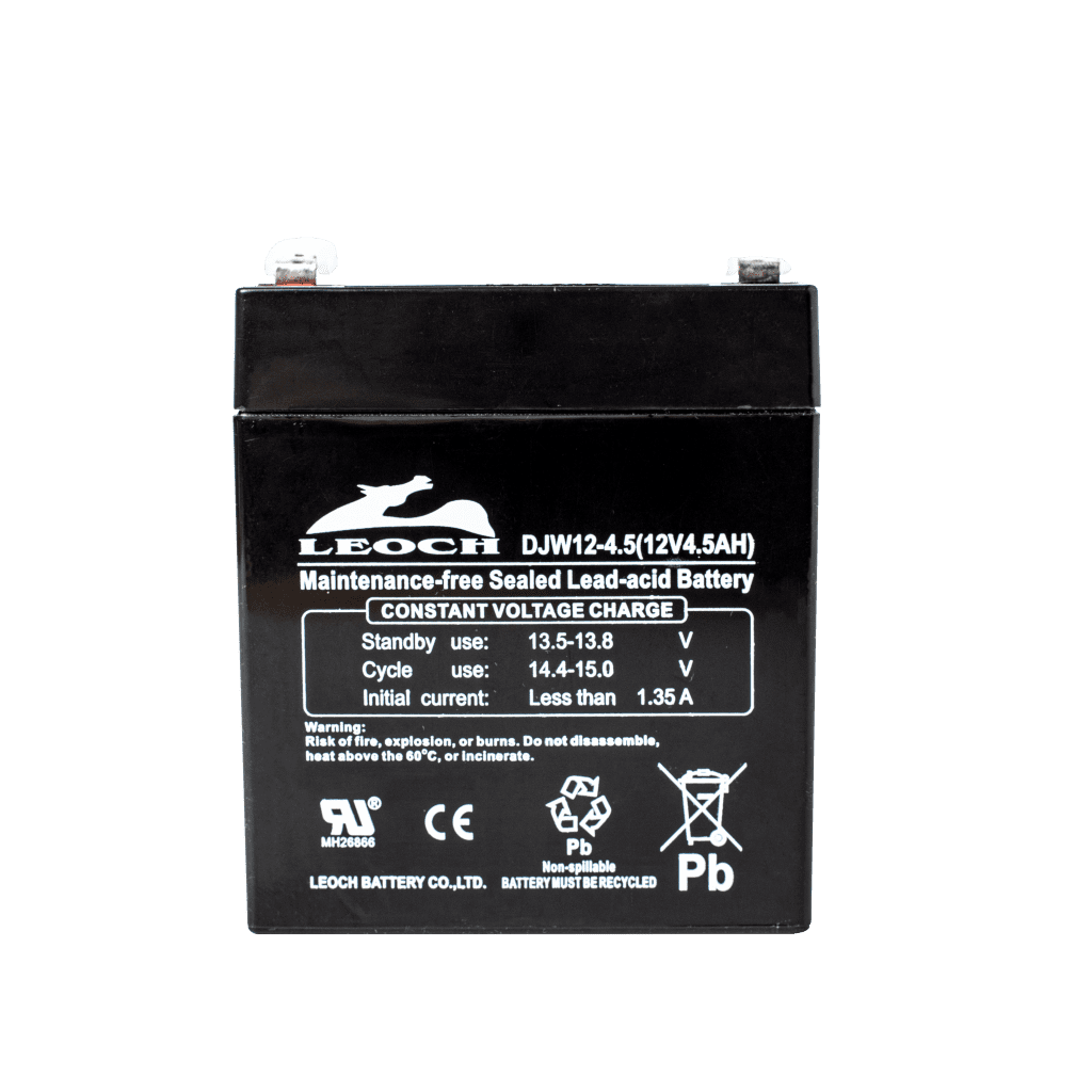 Leoch VRLA Battery ลีออช แบตเตอรี่ แบตแห้ง DJW12-4.5