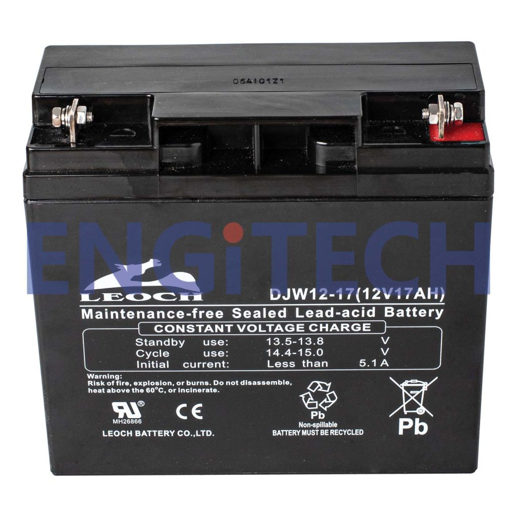 Leoch VRLA Battery ลีออช แบตเตอรี่ แบตแห้ง DJW12-17