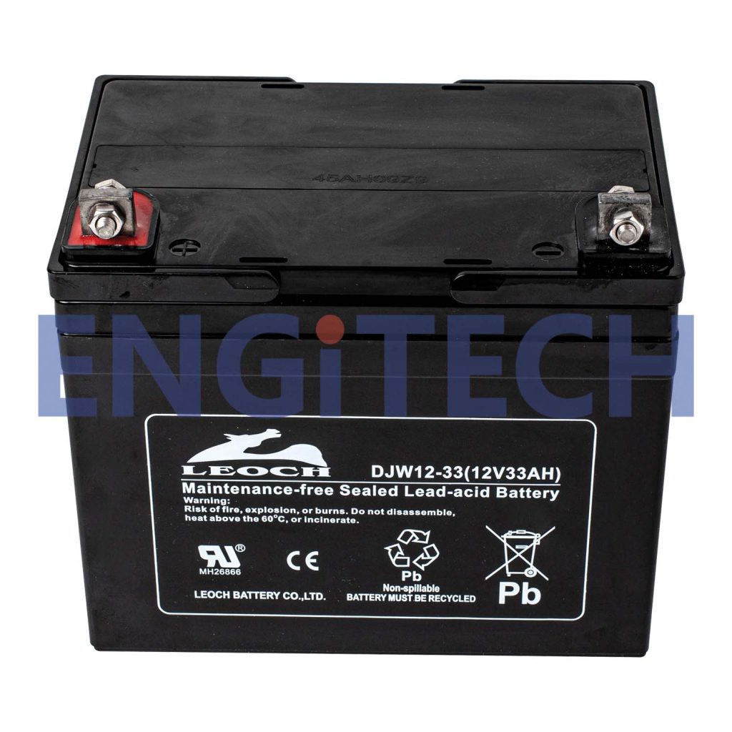 Leoch VRLA Battery ลีออช แบตเตอรี่ แบตแห้ง DJW12-33