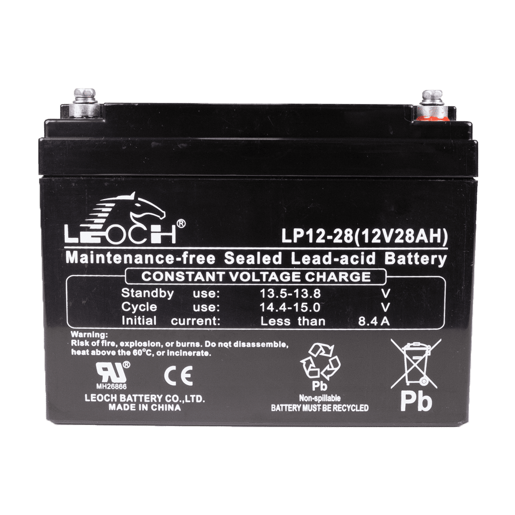 Leoch VRLA Battery ลีออช แบตเตอรี่ แบตแห้ง LP12-28