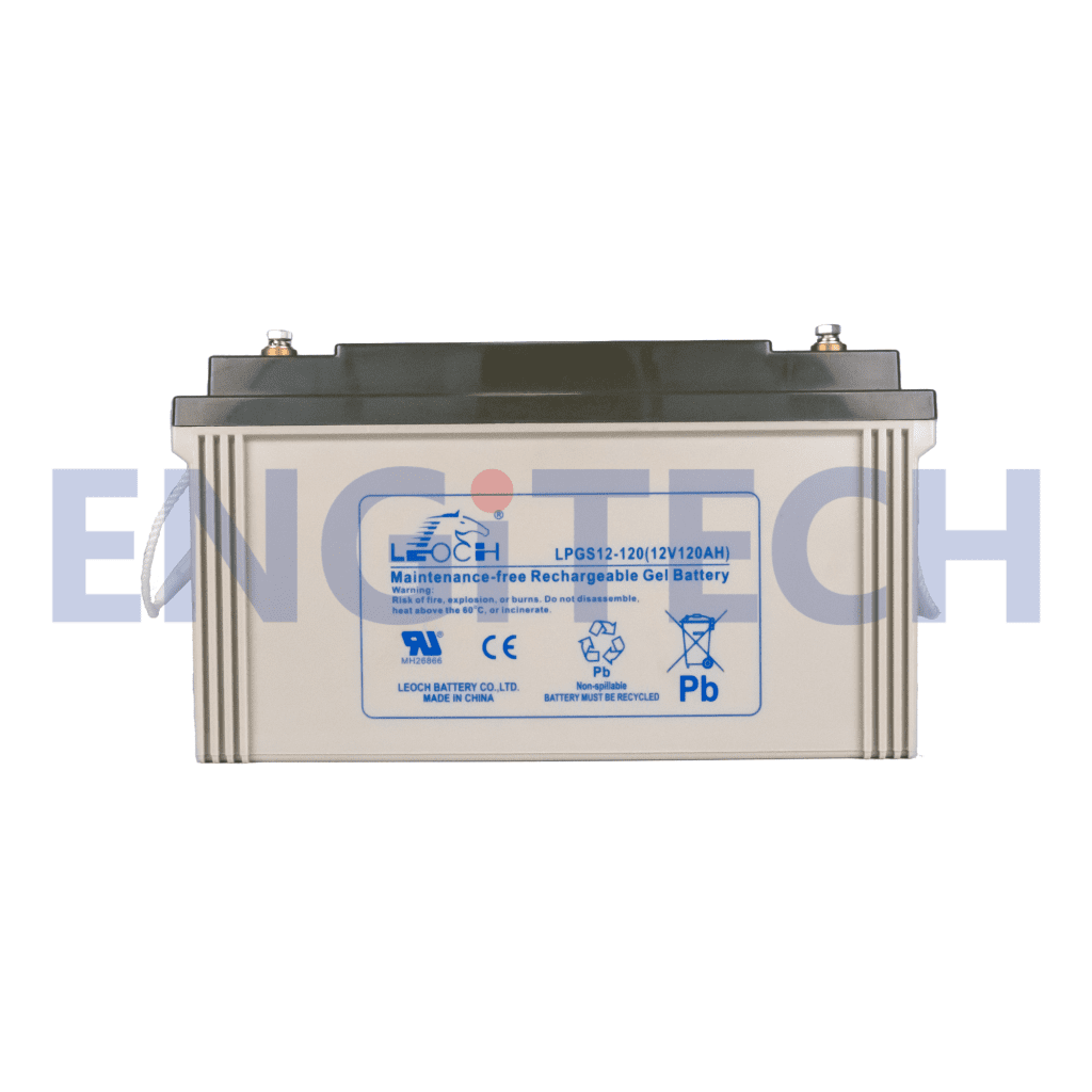 Leoch VRLA Battery ลีออช แบตเตอรี่ แบตแห้ง Deep Cycle LPGS12-120