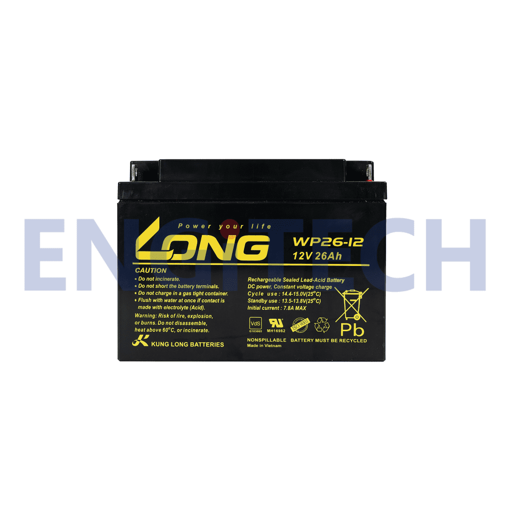 Long VRLA Battery ลอง แบตเตอรี่ แบตแห้ง WP26-12