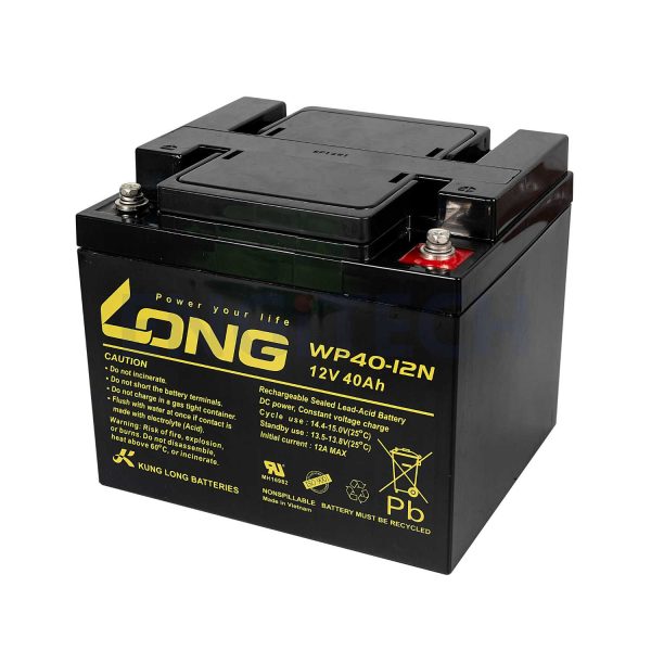 WP40-12N แบตเตอรี่ แบตเตอรี่12V Engitech Power Protection