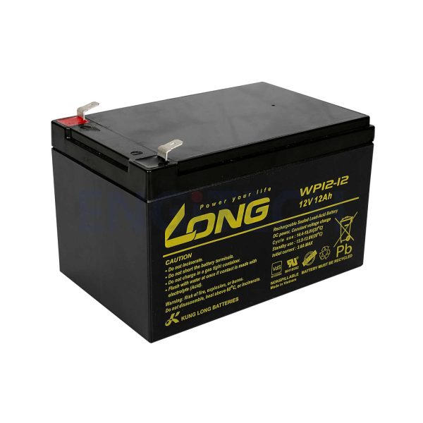 WP12-12A แบตเตอรี่ แบตเตอรี่12V Engitech Power Protection